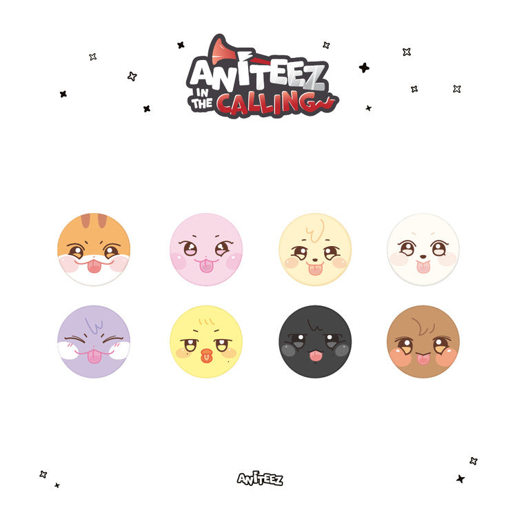 [PRE-ORDER] ATEEZ - ANITEEZ in the Calling: Soft Pin Button