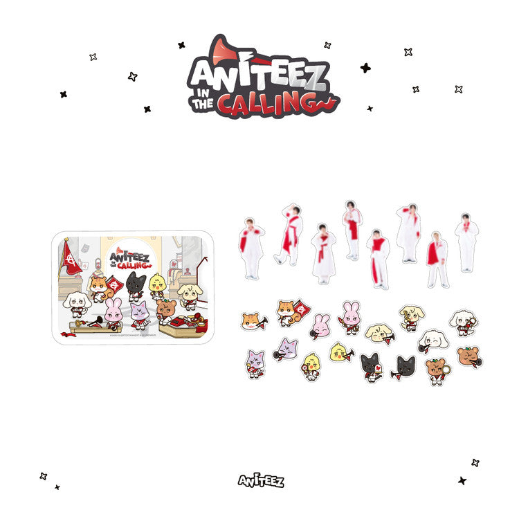 [PRE-ORDER] ATEEZ - ANITEEZ in the Calling: Tin Case Sticker Set