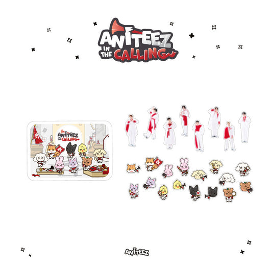 [PRE-ORDER] ATEEZ - ANITEEZ in the Calling: Tin Case Sticker Set