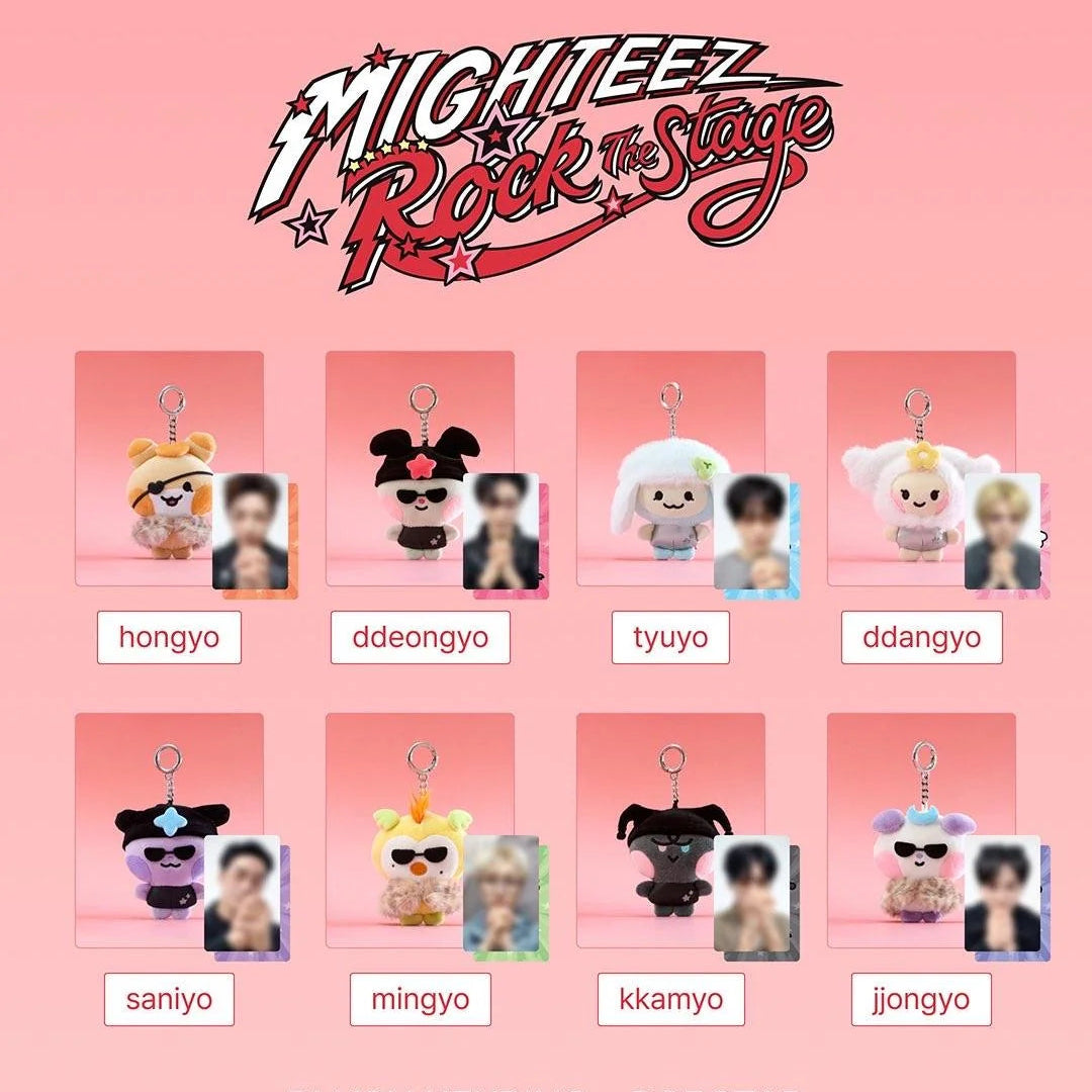 [PRE-ORDER] ATEEZ - MIGHTEEZ: Rock The Stage Pop-Up: Popstar Plush Keyring