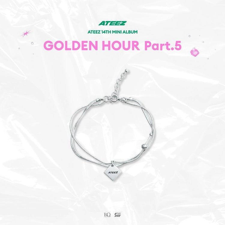 [PRE-ORDER] ATEEZ - 925 Silver Bracelet [GOLDEN HOUR : PART.5 - POP-UP MD]