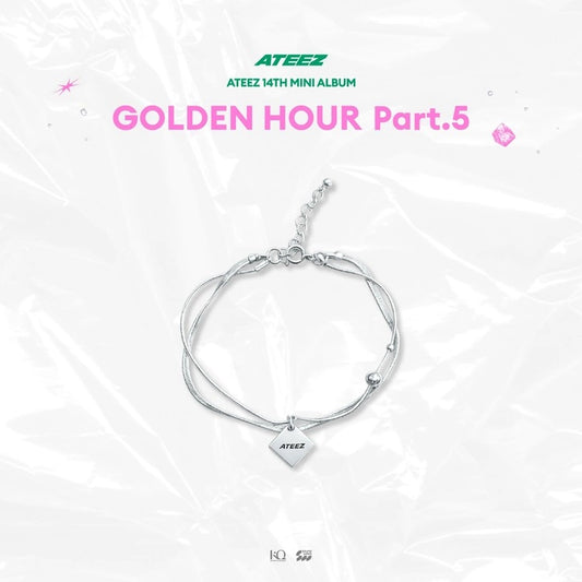 [PRE-ORDER] ATEEZ - 925 Silver Bracelet [GOLDEN HOUR : PART.5 - POP-UP MD]