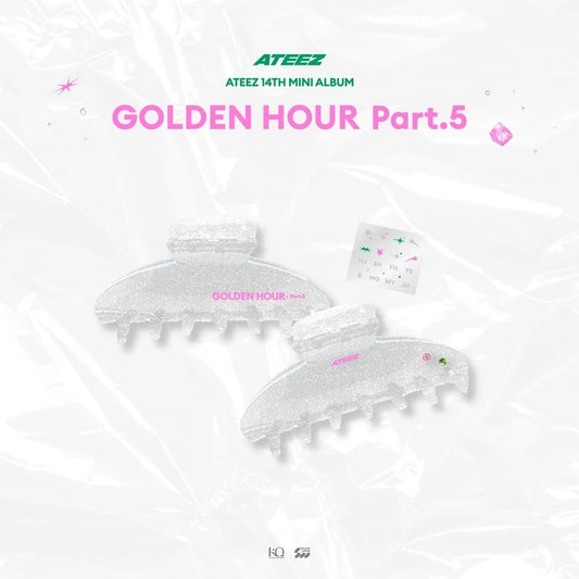 [PRE-ORDER] ATEEZ - Hair Clip [GOLDEN HOUR : PART.5 - POP-UP MD]