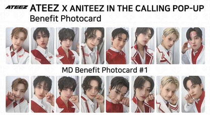 ATEEZ X ANITEEZ IN THE CALLING POP-UP Benefit Photocard