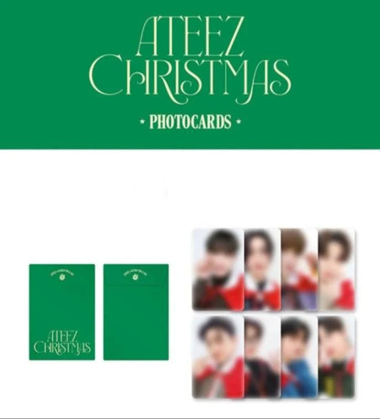 ATEEZ - ATEEZ x KAURA Christmas POCA Photocard Set
