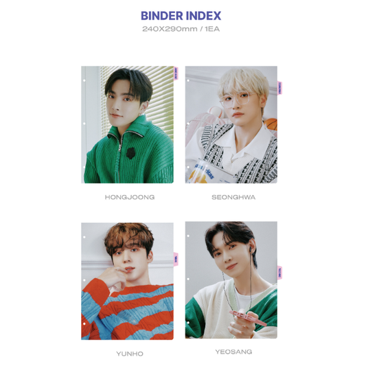 ATEEZ - Atiny Room Photobinder Index 4th Anniversary Official MD