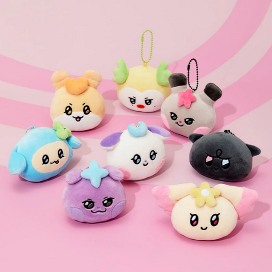 [PRE-ORDER] ATEEZ - Face Plush Keyring [MIGHTEEZ Seoul Pop-UP]