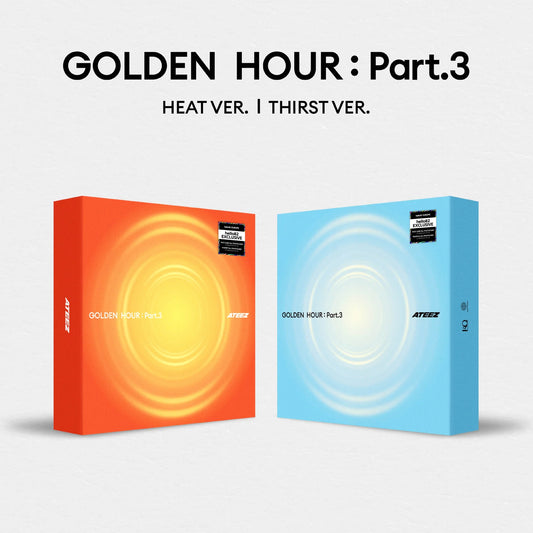 [PRE-ORDER] ATEEZ - GOLDEN HOUR : Part 3 [Europe hello82 Exclusive]