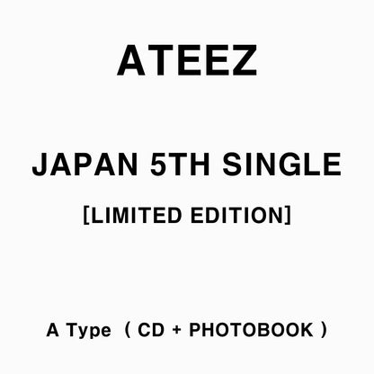 [PRE-ORDER] ATEEZ - TBD [5th Japanese Single - All Ver.] with POB option