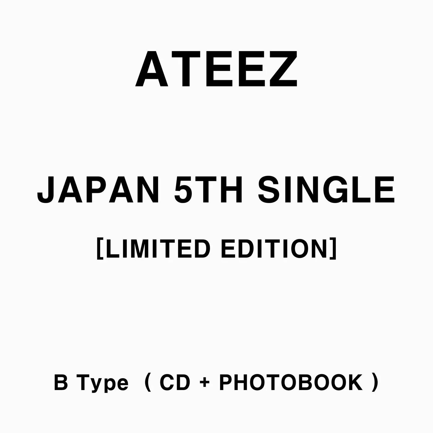 [PRE-ORDER] ATEEZ - TBD [5th Japanese Single - All Ver.] with POB option