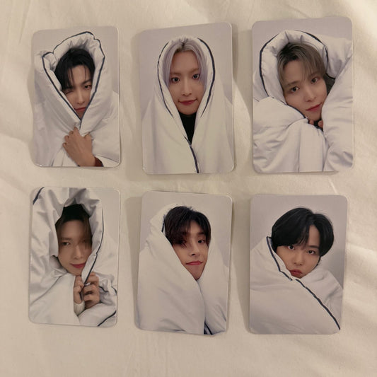 ATEEZ - Golden Hour Part 2: Makestar POB White Winter Blanket Photocard