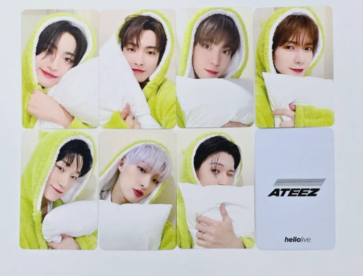 ATEEZ - Golden Hour : Part 1 Hello Live Lucky Draw Event Photocard