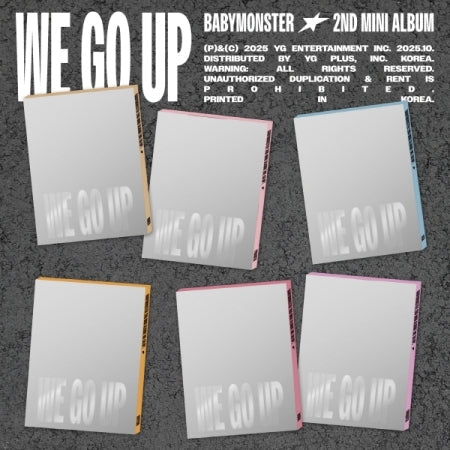 [PRE-ORDER] BABYMONSTER - WE GO UP [2nd Mini Album - Pattern Ver.]