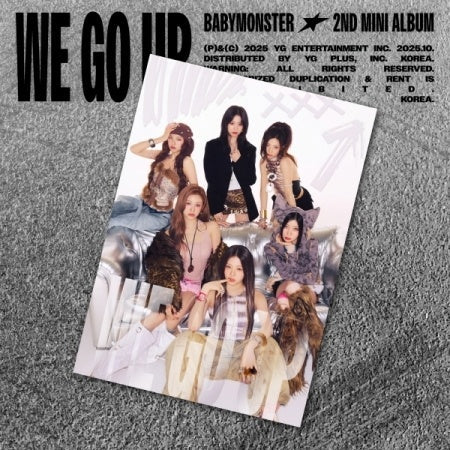[PRE-ORDER] BABYMONSTER - WE GO UP [2nd Mini Album - Postcard Ver.]