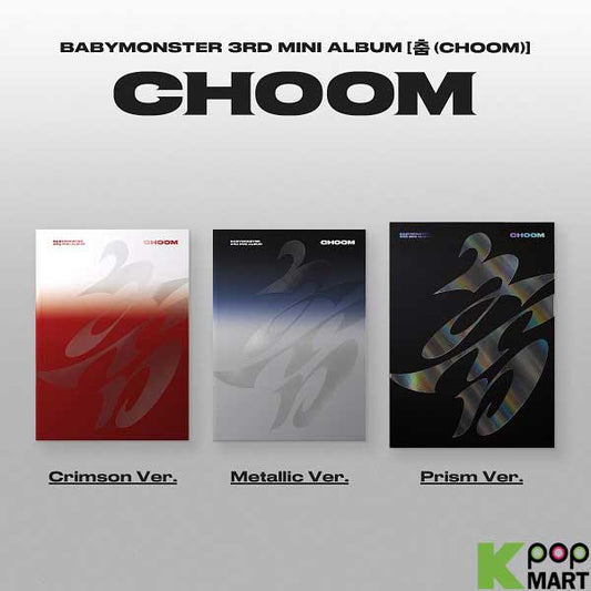 BABYMONSTER - CHOOM [3rd Mini Album] with POB option