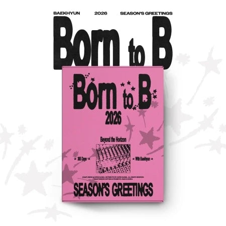 [PRE-ORDER] Baekhyun (EXO) - Born to B [2026 Season's Greetings]