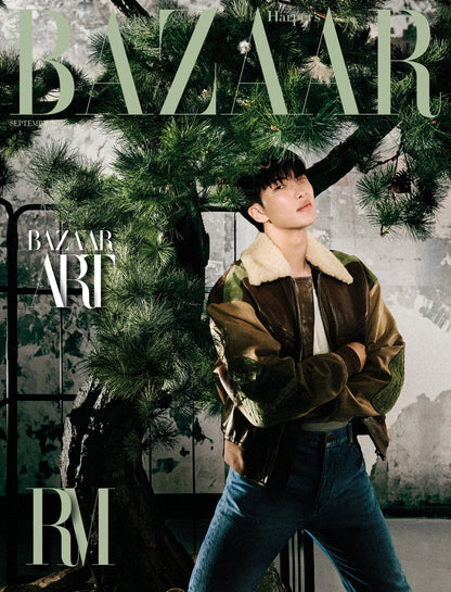 [PRE-ORDER] BAZAAR Magazine - September 2025 (Cover. BTS RM)