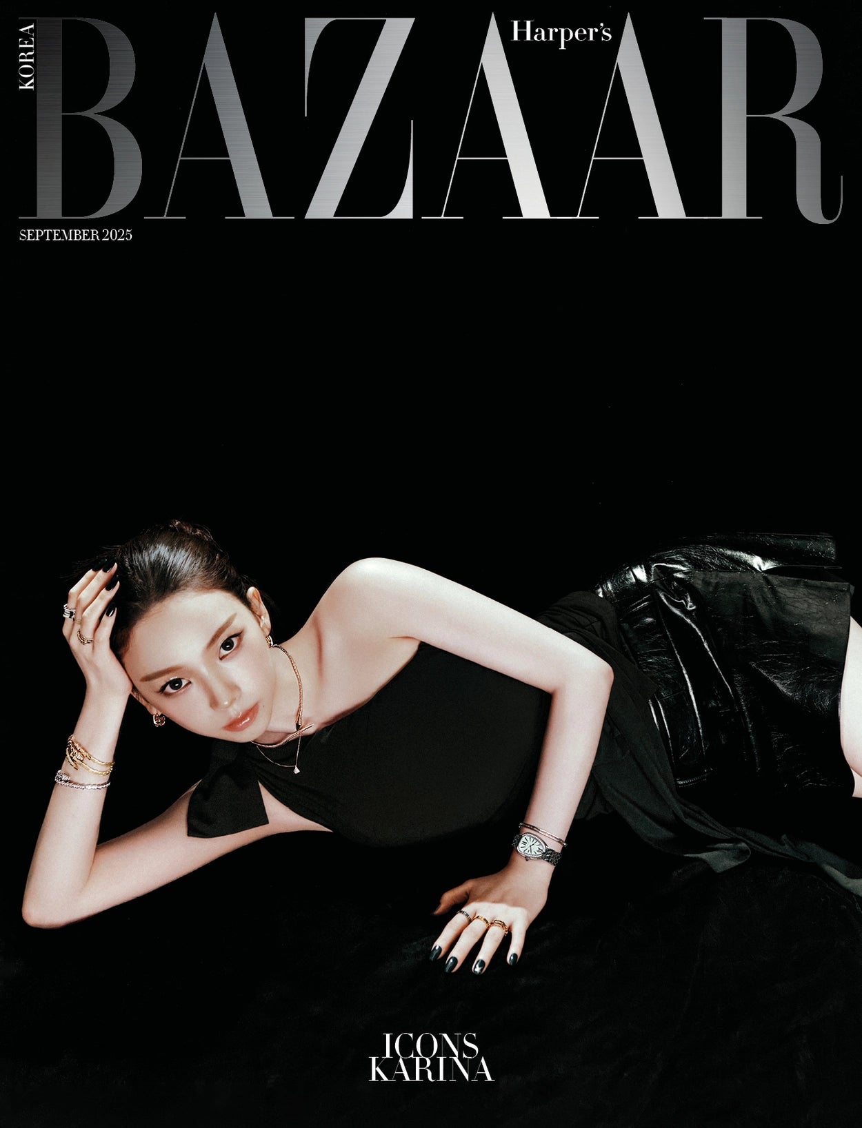 [PRE-ORDER] aespa - BAZAAR Magazine - 2025.09 (Cover. KARINA)