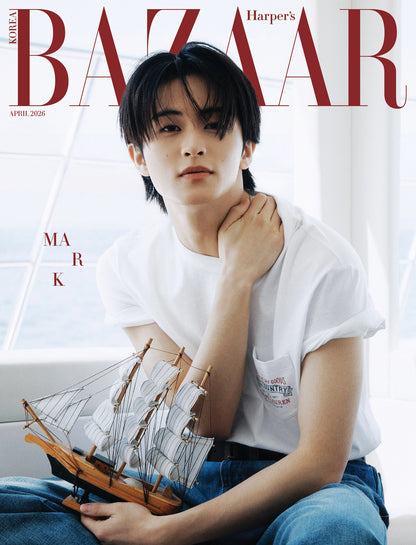 BAZAAR Magazine - NCT Mark Covers [April 2026]