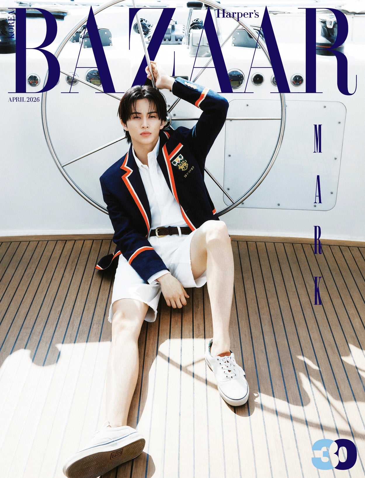 BAZAAR Magazine - NCT Mark Covers [April 2026]