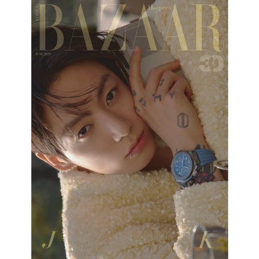[PRE-ORDER] BAZAAR Magazine - BTS Jung Kook [June 2026]