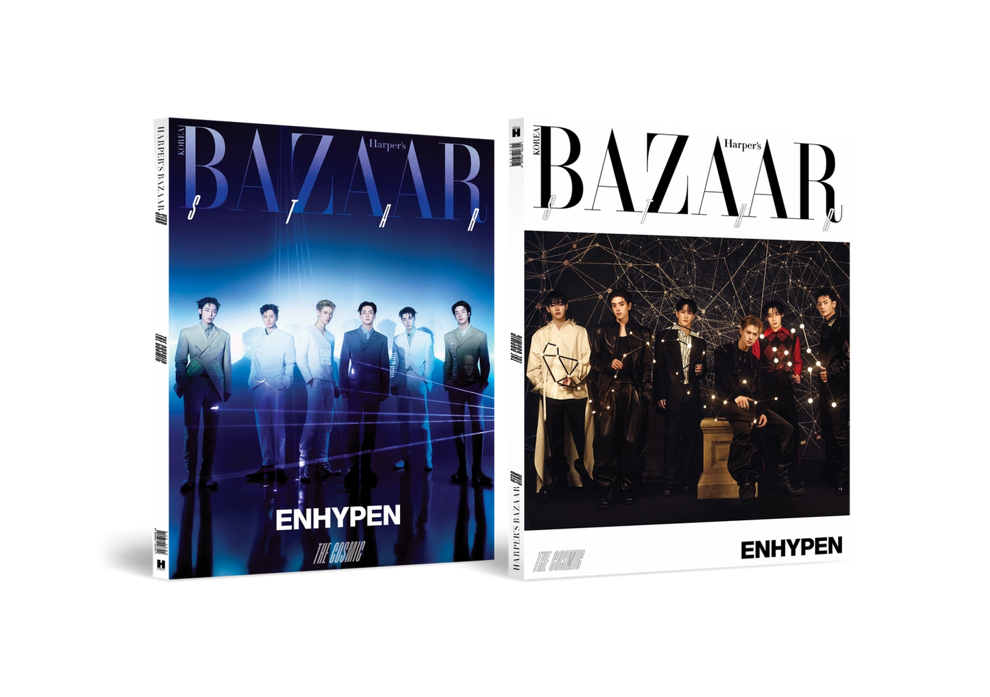 [PRE-ORDER] BAZAAR STAR Magazine - ENHYPEN [The Cosmic - July 26 Covers]