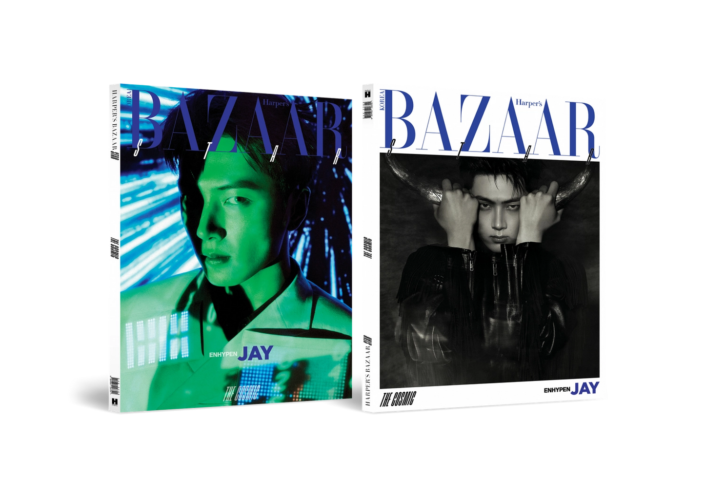 [PRE-ORDER] BAZAAR STAR Magazine - ENHYPEN [The Cosmic - July 26 Covers]