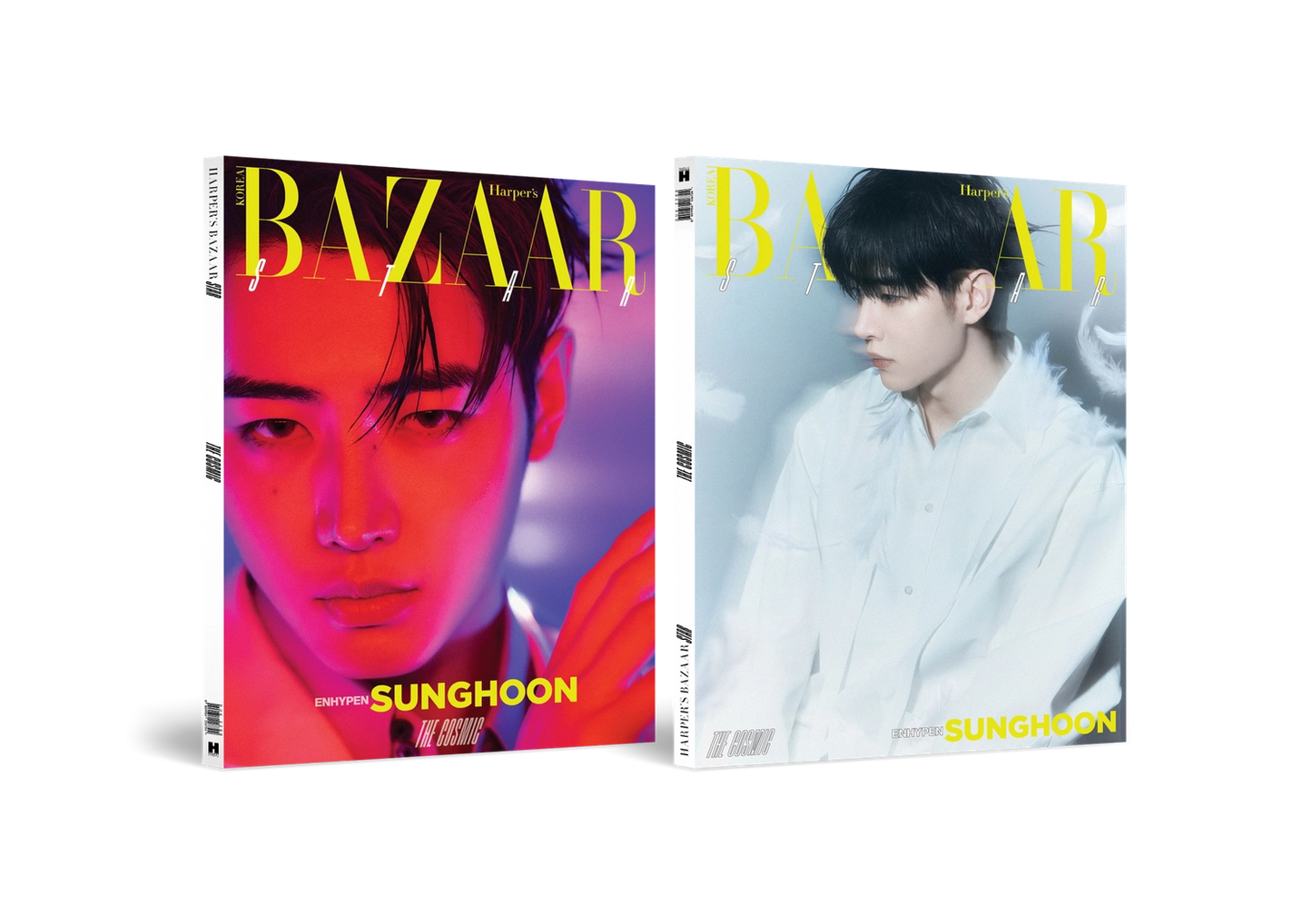 [PRE-ORDER] BAZAAR STAR Magazine - ENHYPEN [The Cosmic - July 26 Covers]
