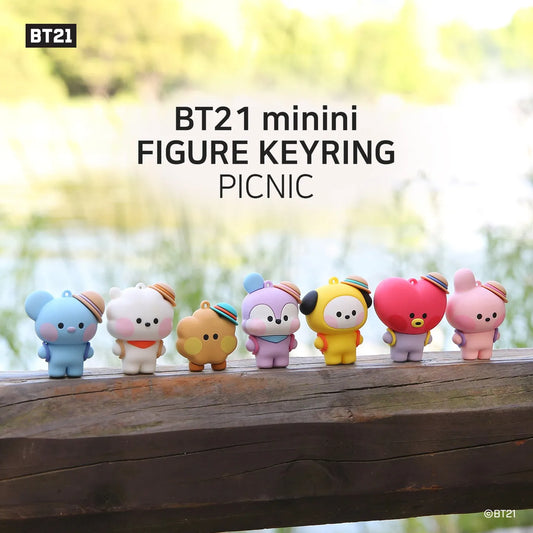 BTS BT21 - Figure Keyring Picnic