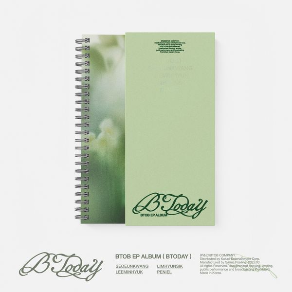 BTOB EP Album BTODAY Photobook Version official K-pop album