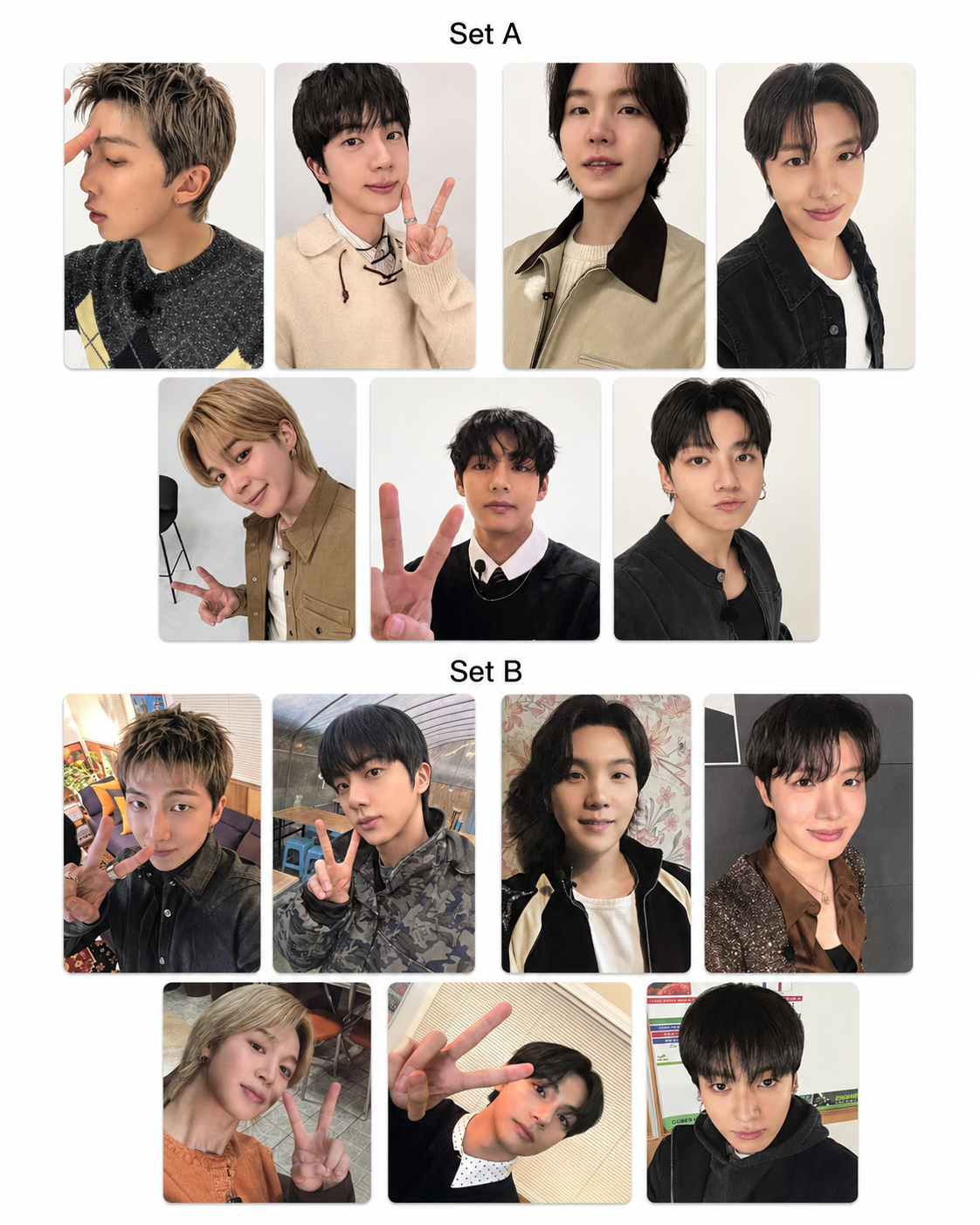 BTS - ARIRANG WEVERSE Shop POB Photocards