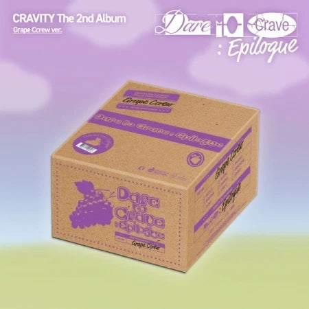 [PRE-ORDER] CRAVITY - Dare to Crave : Epilogue [2nd Album - Grape Ccrew (Limited Edition) Ver.]