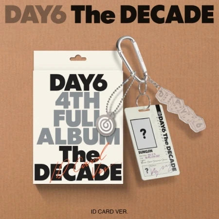 [PRE-ORDER] DAY6 - 4th Full Album THE DECADE (ID Card Ver.)