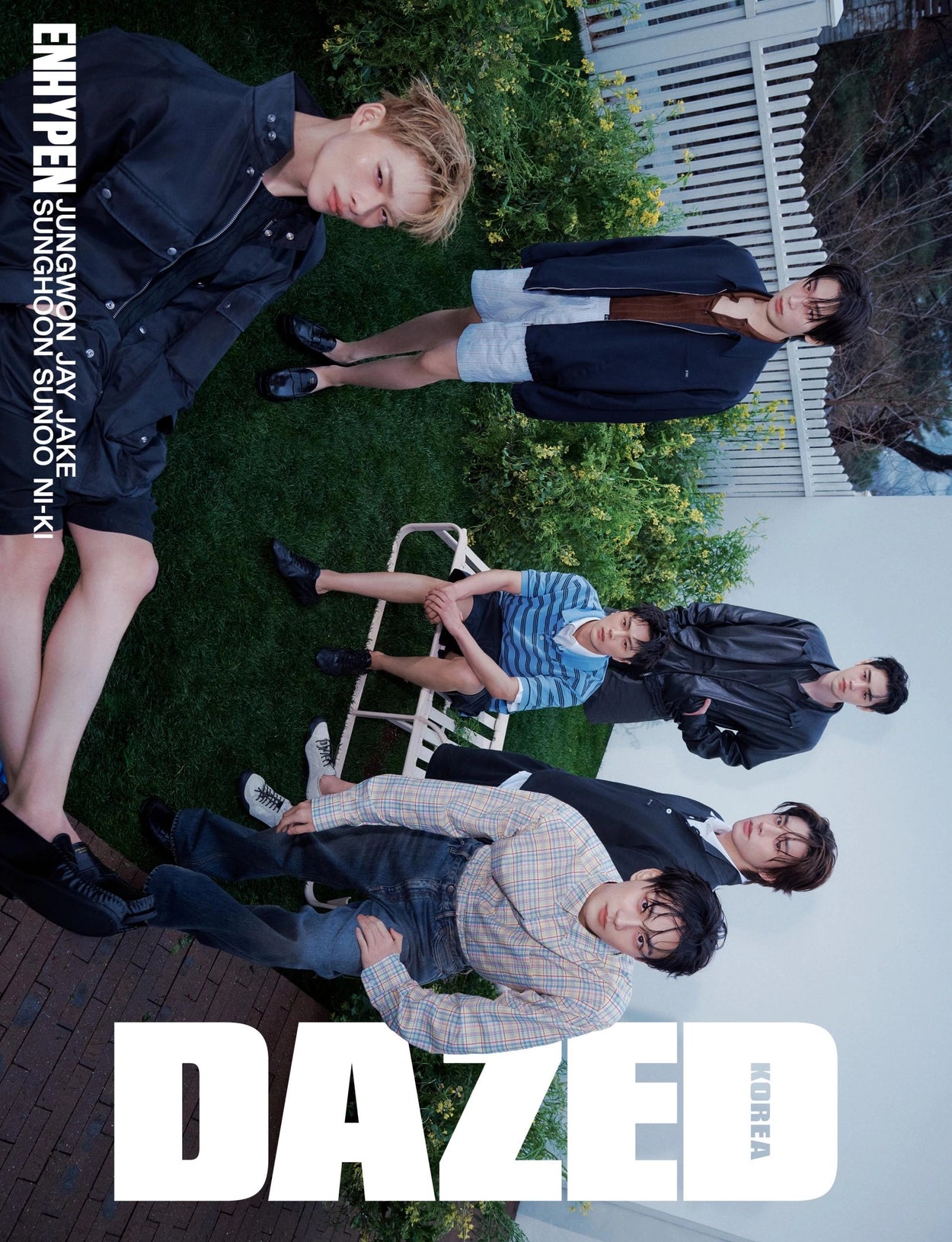 DAZED Magazine - ENHYPEN Covers [May 2026]