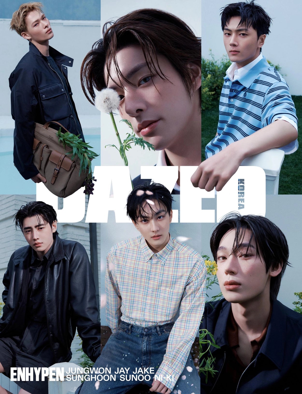 DAZED Magazine - ENHYPEN Covers [May 2026]