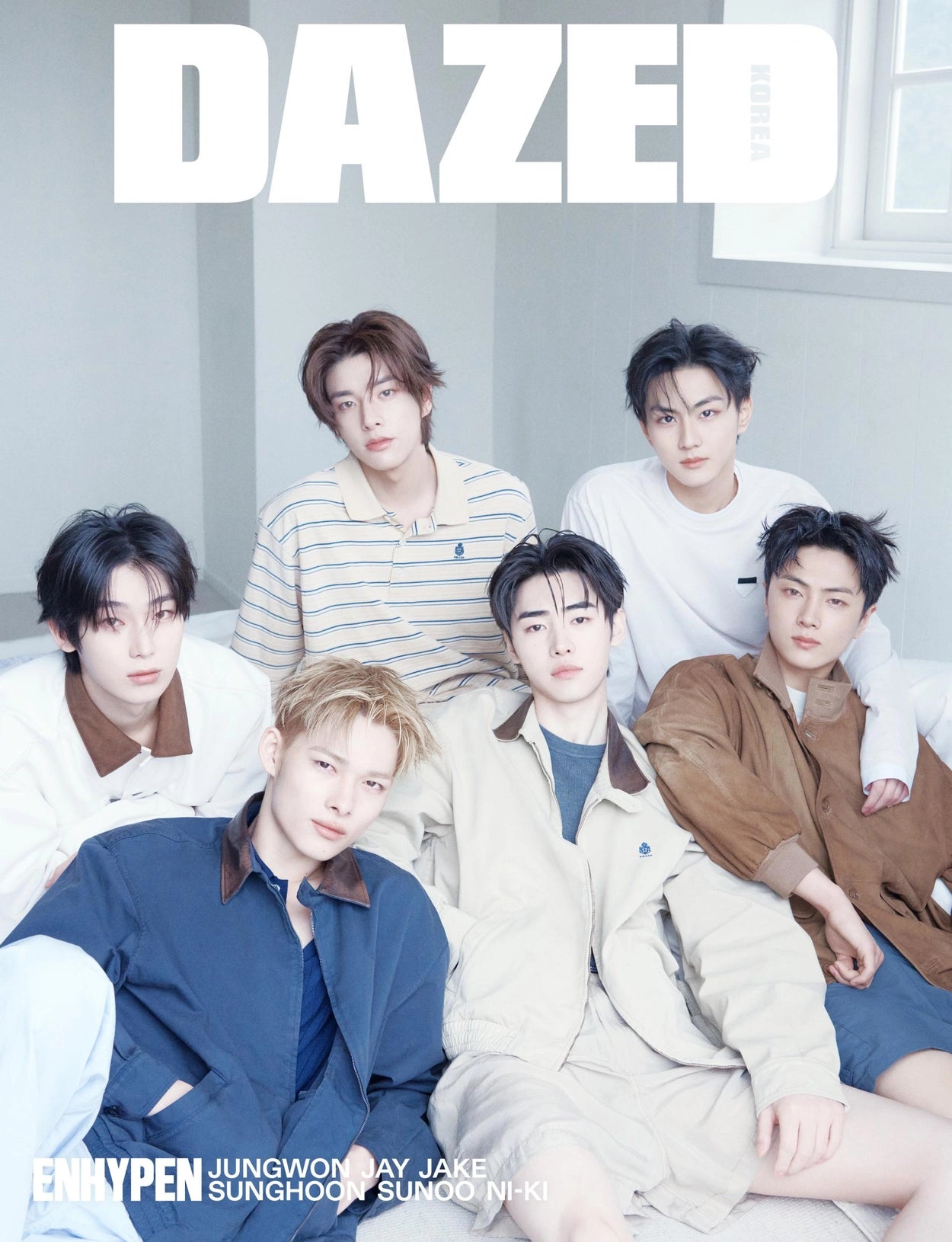 DAZED Magazine - ENHYPEN Covers [May 2026]
