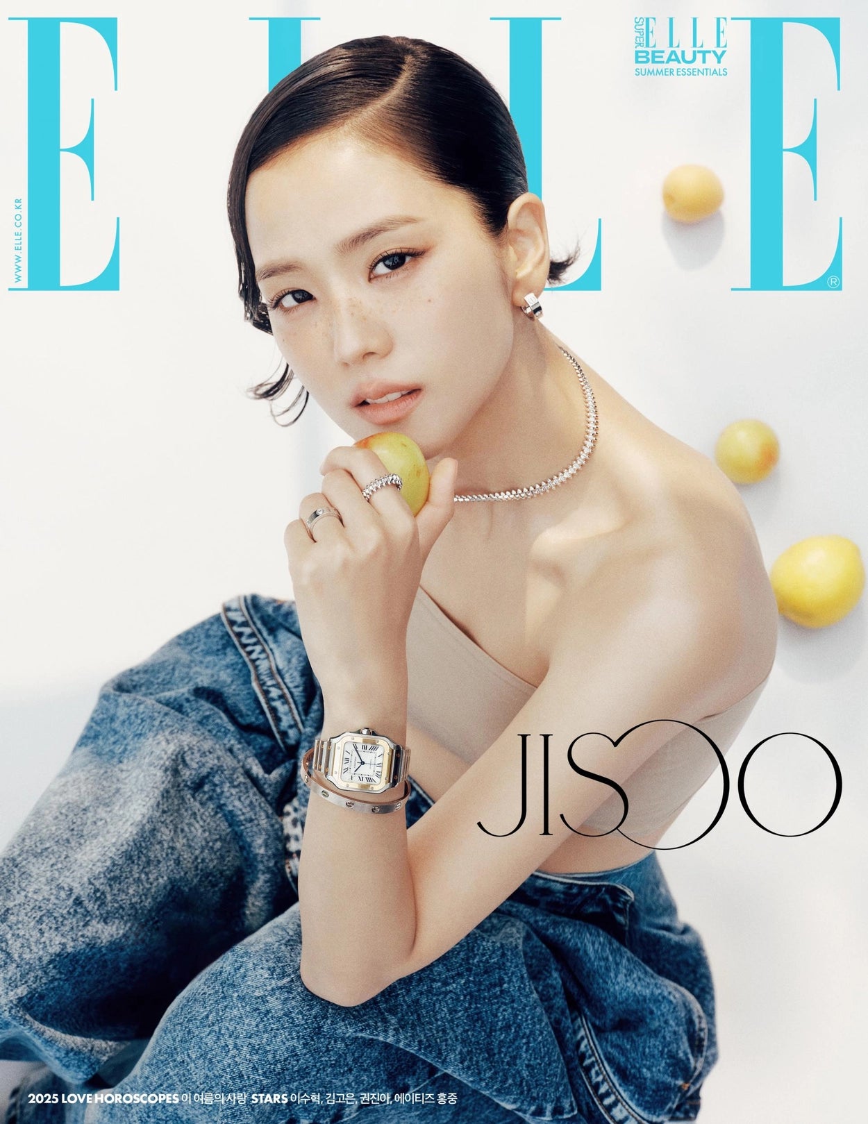 [PREORDER] JISOO - ELLE Magazine July 2025 (Cover. BLACKPINK JISOO)