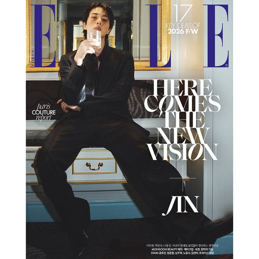[PRE-ORDER] ELLE Magazine - BTS Jin Covers [August 2026]