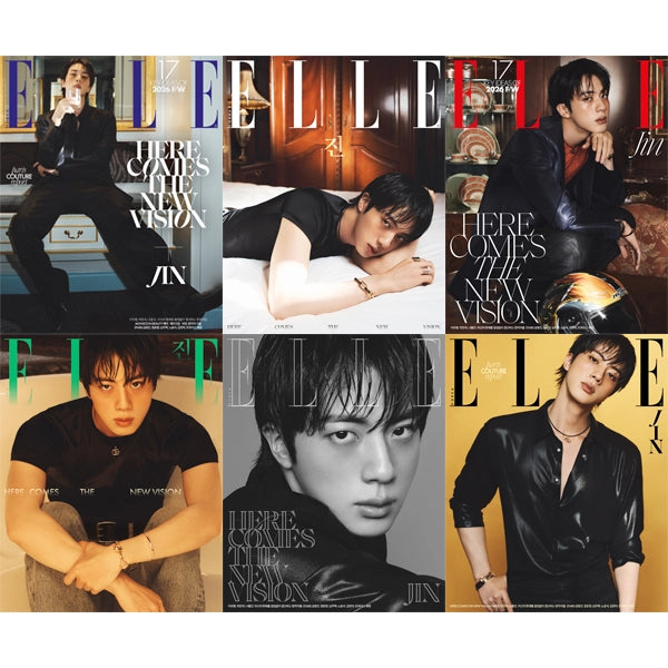 [PRE-ORDER] ELLE Magazine - BTS Jin Covers [August 2026]