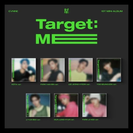 [ADVANCE ORDER] EVNEE - TARGET: ME [1st Mini Album - Digipack Ver.]
