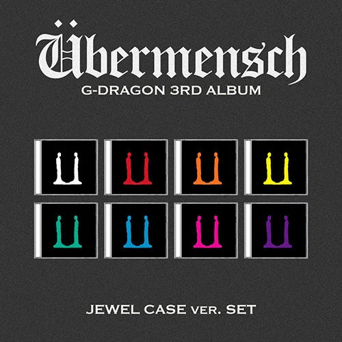 G-DRAGON - Übermensch [3rd Album - Jewel Ver.]