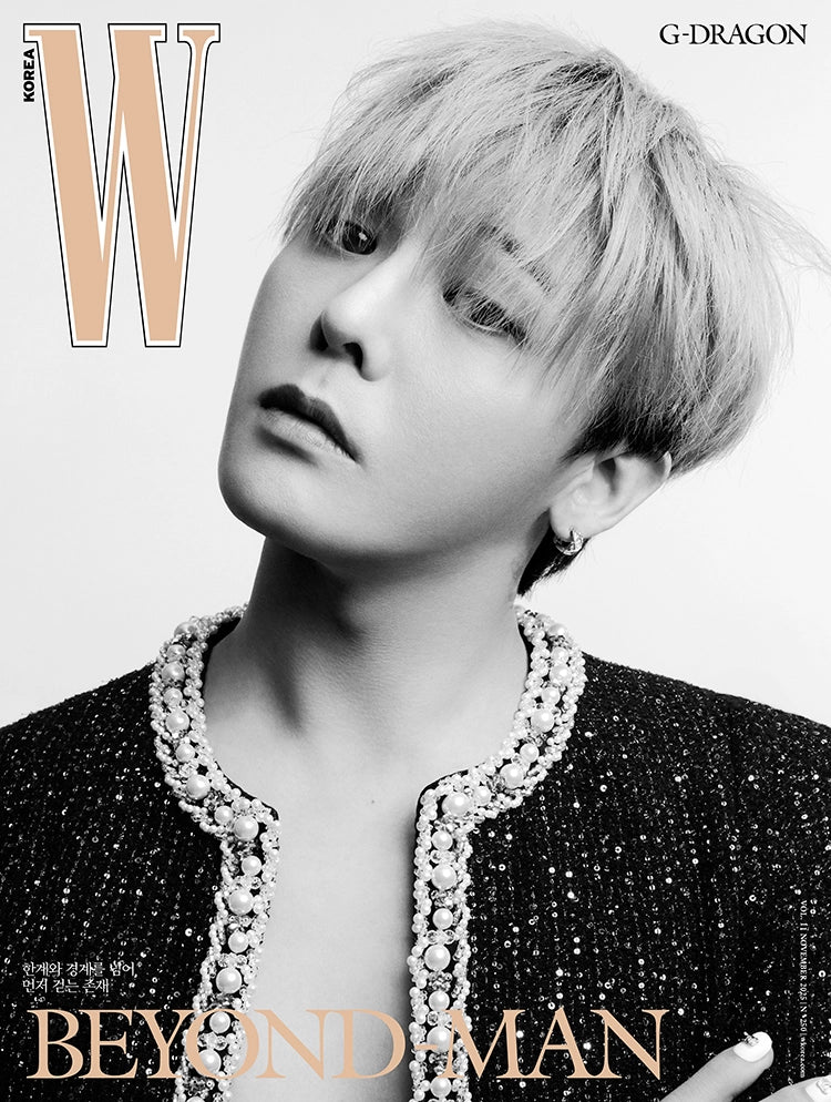 [PRE-ORDER] G-Dragon - W Korea Magazine November 2025 [All Covers.]