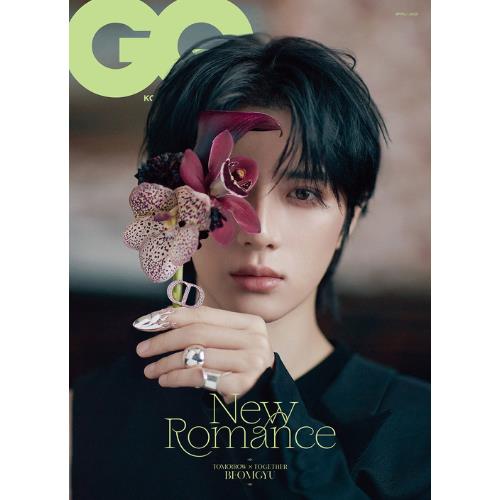 GQ April 2025 magazine featuring TOMORROW X TOGETHER TXT official K-pop magazine beomgyu