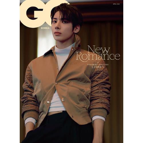 GQ April 2025 magazine featuring TOMORROW X TOGETHER TXT official K-pop magazine taehyun