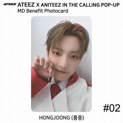ATEEZ X ANITEEZ IN THE CALLING POP-UP Benefit Photocard