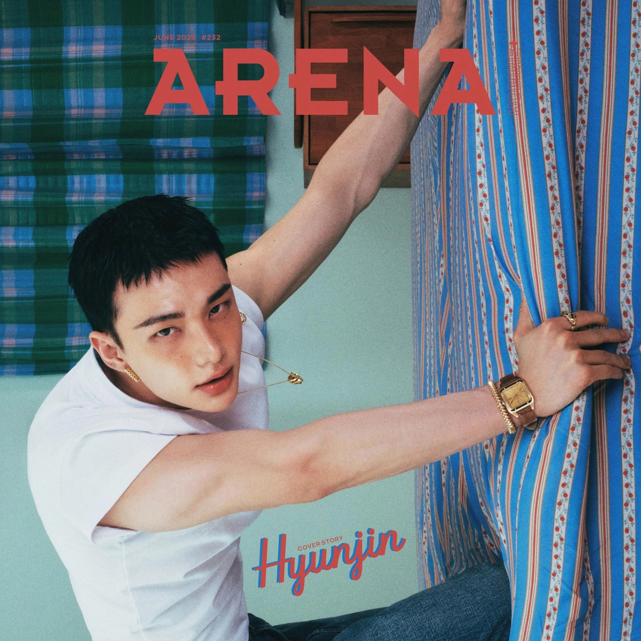 Hyunjin (Stray Kids) - Arena Homme Magazine June 2025
