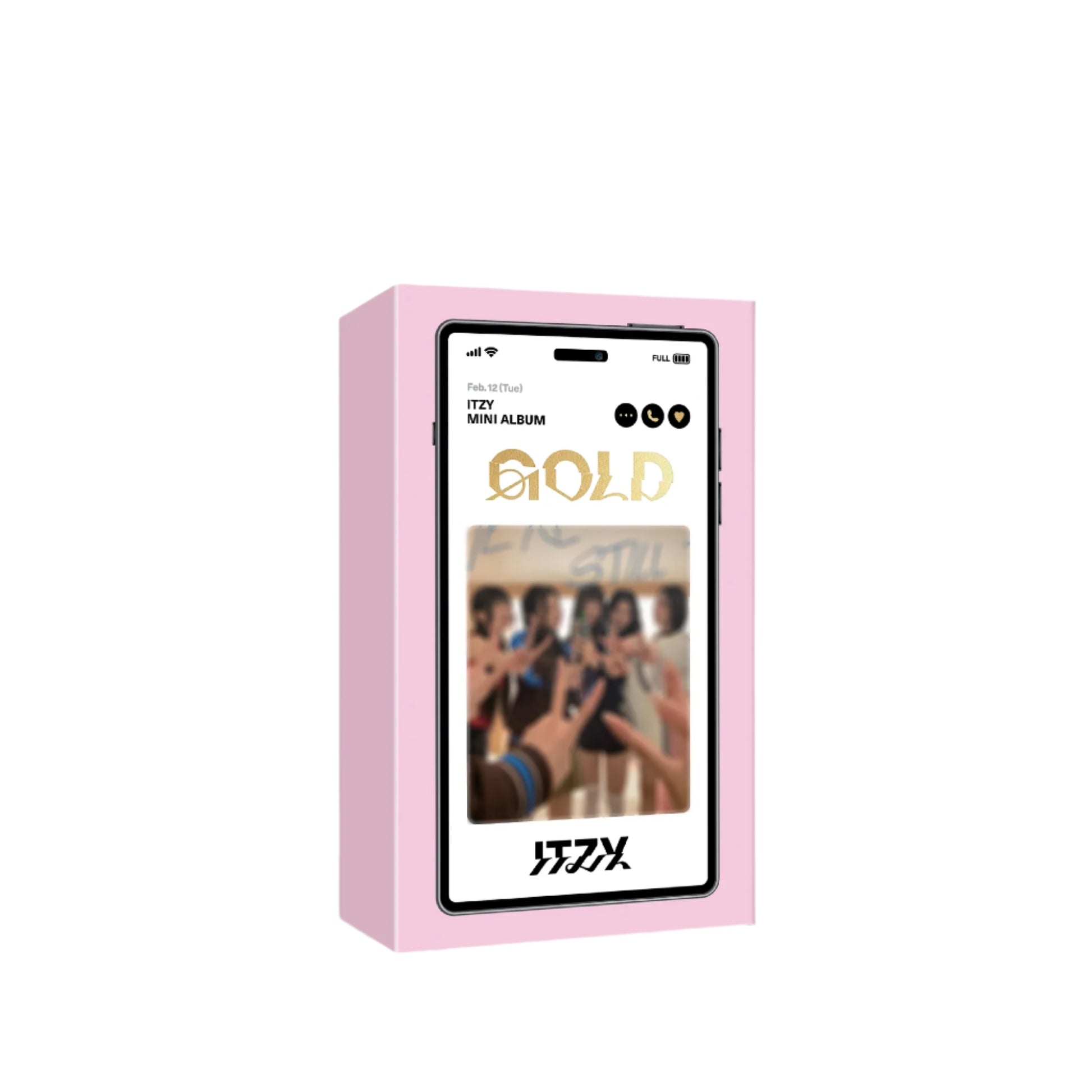 ITZY GOLD PHONE BOX Version official K-pop album