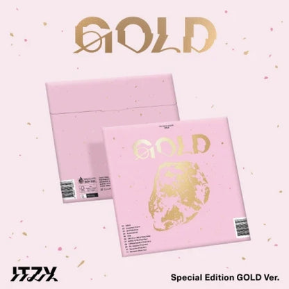 ITZY GOLD Special Edition official K-pop album gold version