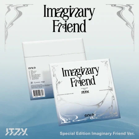 ITZY GOLD Special Edition official K-pop album imaginary friend version