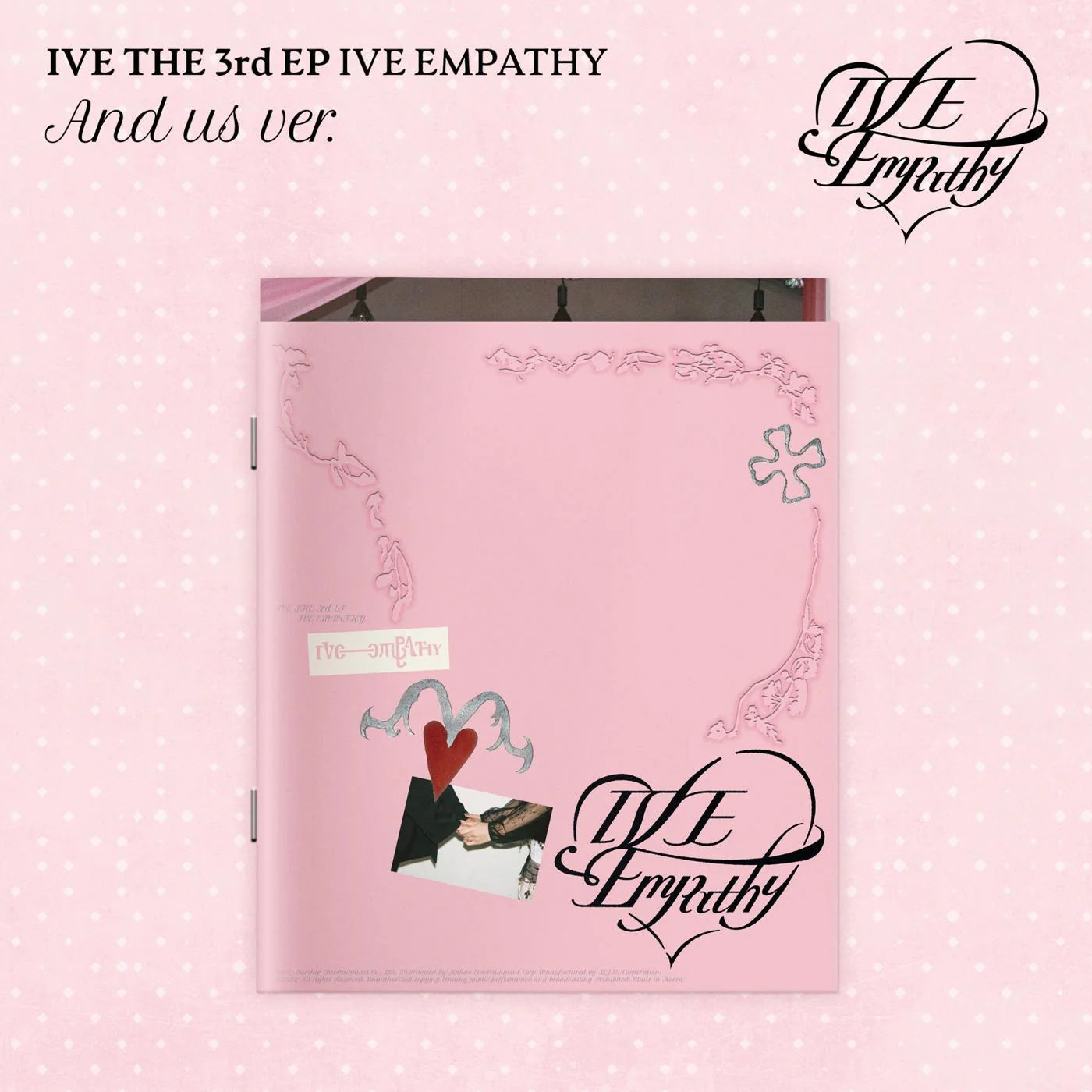 IVE 3rd EP EMPATHY official K-pop album and us version